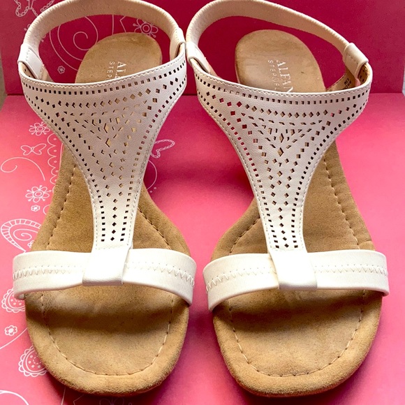 Alfani Shoes - White Alifani Casual Sandals